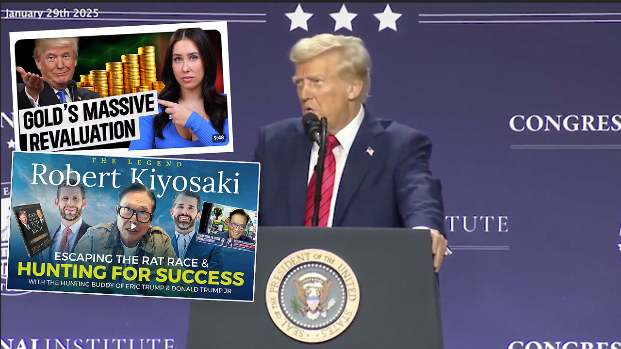 No Income Tax? | Will President Donald J. Trump’s Plan to End Federal Reserve & Income Tax Cause Gold to Hit $100K Gold Next Year? Did America Operate Without Income Tax Until 1913? Why Does Robert Kiyosaki Buy Gold?