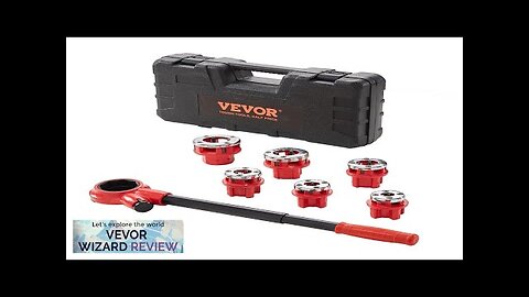 VEVOR Ratchet Pipe Threader Kit 1/4" NPT 1-1/4" NPT Manual Ratcheting Review