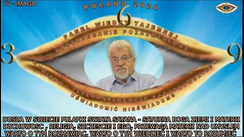 TV DUCHOWOŚC, RELIGIA, SZCZĘŚCIE I EGO, PRZEWAGA MATERII NAD UMYSŁEM.DUSZA W ŚWIECIE PUŁAPKI