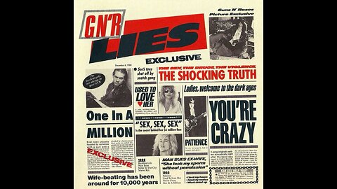 Guns N' Roses - G N' R Lies (USA) 1988 CD