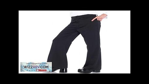 Mens Black Bell Bottom Disco Pants Review