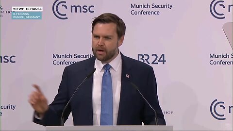 Vance Mocks Europe With ‘Greta Thunberg’ Taunt Over Musk Criticism _ Munich Security Conference