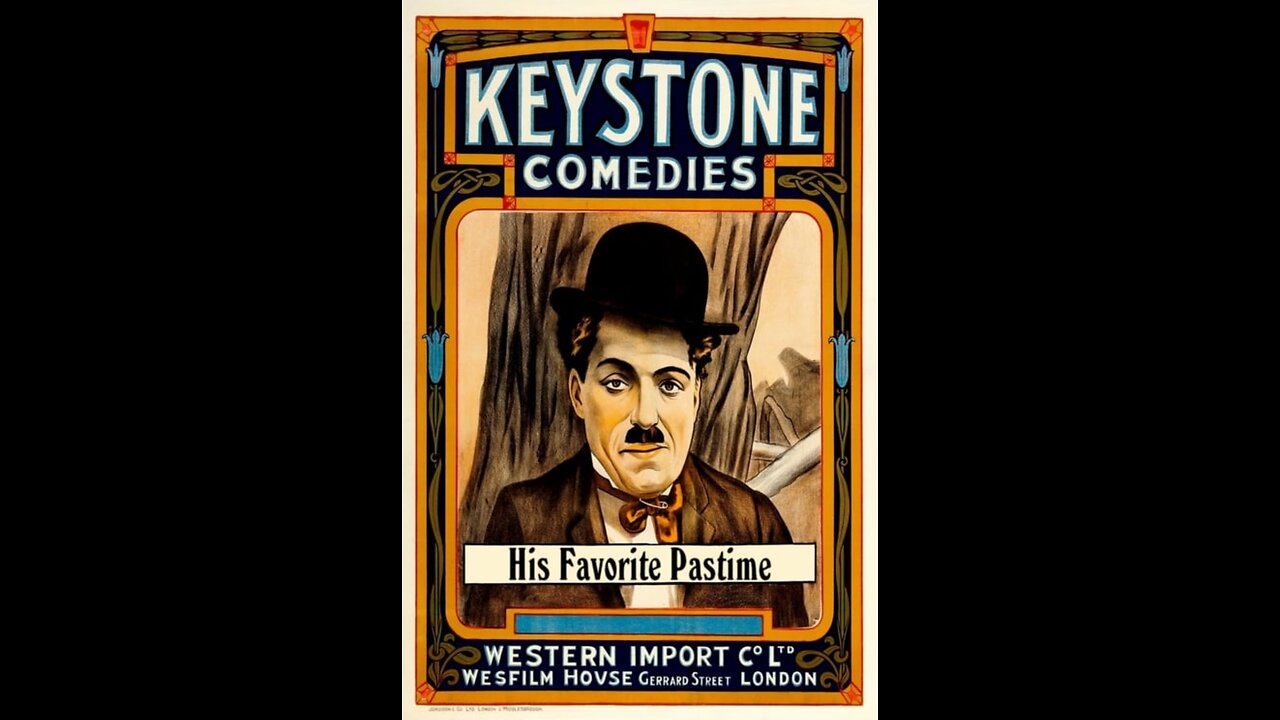 Charles Chaplin's - His Favorite Pasttime (1914)