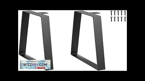 VEVOR 16 inch Trapezoid Steel Table Legs Replacement Furniture Legs Set Review