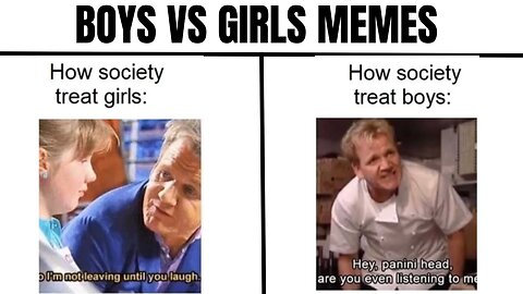 Boys vs Girls Memes 01