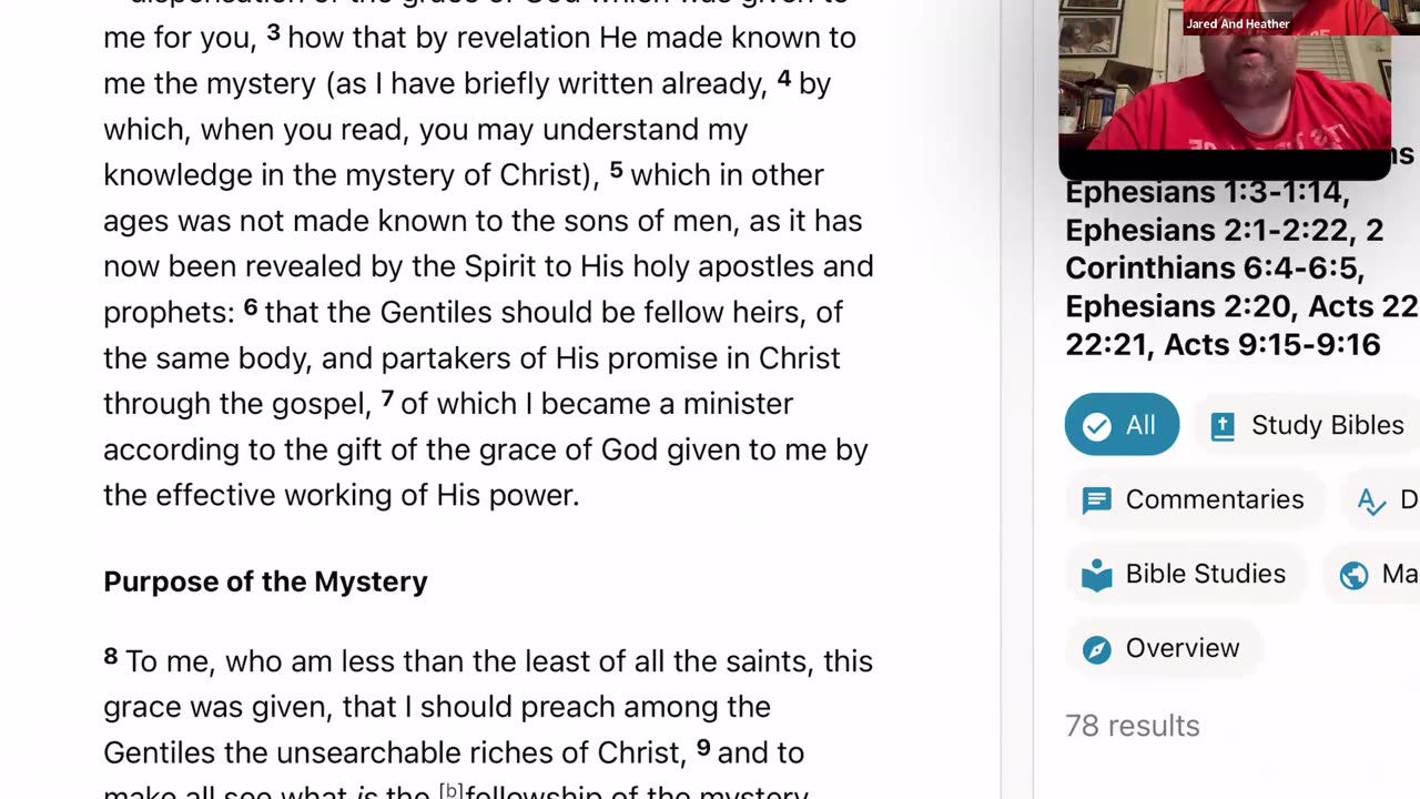 The Mystery of Christ Revealed: Rooted in Love and Filled with Power (Ephesians 3):