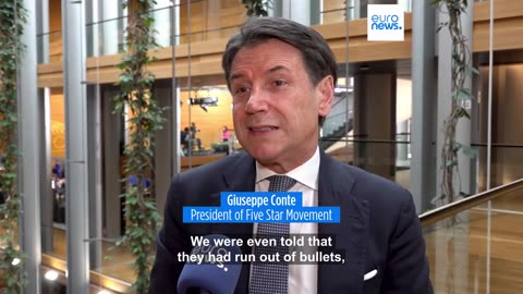 'Total waste of money': Former Italian PM Conte rails against EU rearmament plan