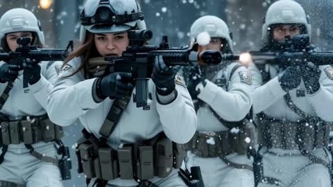 Mission Frostbite: Naval Force Girls vs ArcticTech's Climate Weapon | Epic Action & Teamwork!