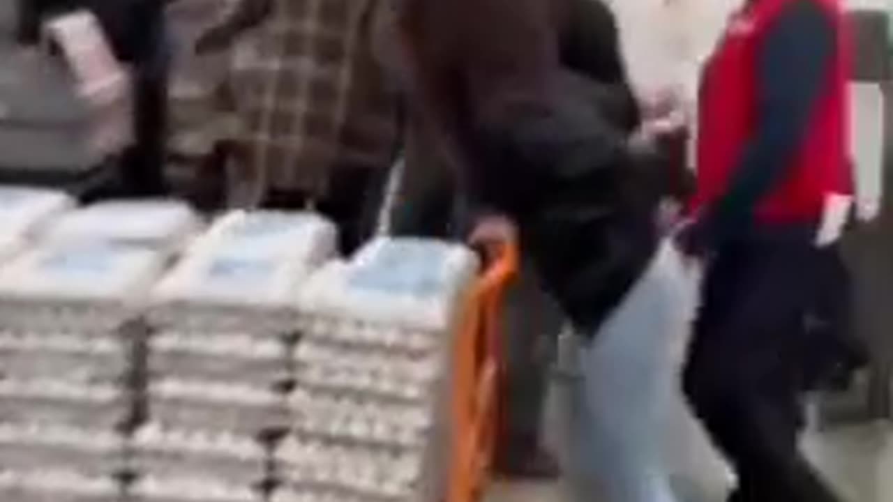 They are hoarding and fighting over eggs in the US now?