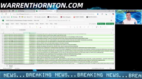 WARREN THORNTON & PAUL BROOKER - BREAKING NEWS - USAID THE DATABASE EXCLUSIVE 2-7-25