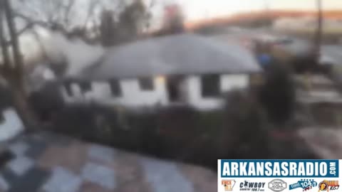 WATCH: Arkansas Firefighters Rush In To Save House During Fire