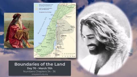 Boundaries of the Land - Numbers - Day 70 - March 11th - One Year Bible