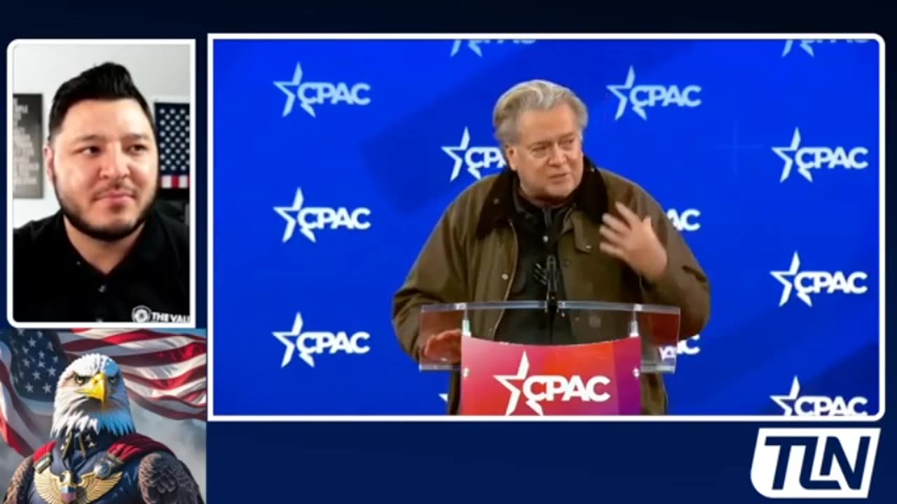 STEVE BANNON SPEACH AT CPAC 02-21-25