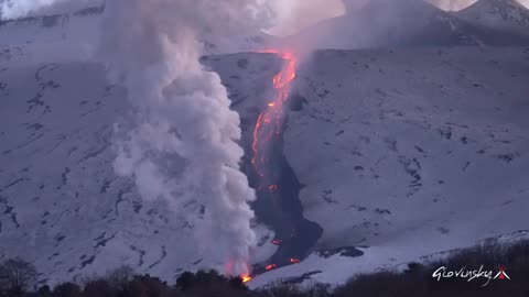 Activity At The Etna Volcano (Sicily, Italy, 02/12/2025)