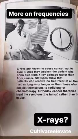 Speaking of frequencies: Why we should avoid X-rays🚫