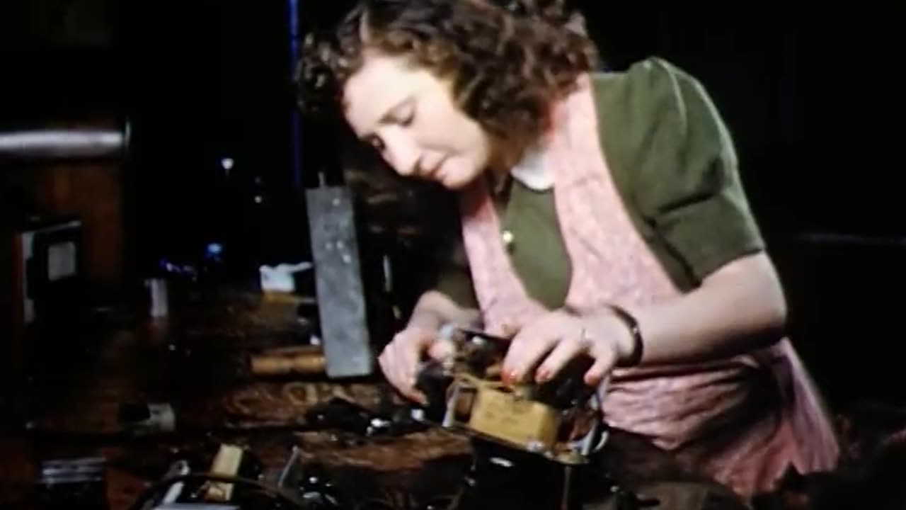 NYA Trains Women for War Production, 1942