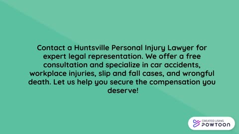 Huntsville personal injury lawyers