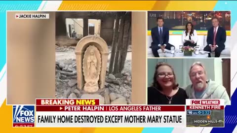 'HEALING'_ Statue of Mary survives California wildfires in 'perfect condition'