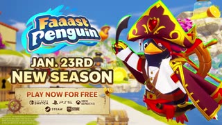 Faaast Penguin： Season 3： Pirates! Seeking Hidden Treasure - Official Trailer