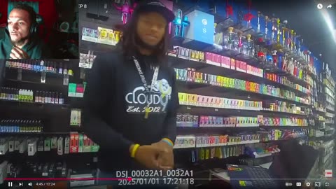 He got arrested at work on cloud 9
