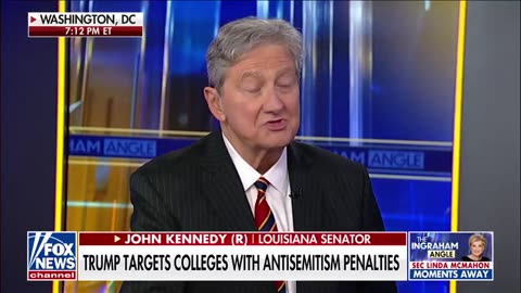 Senator John Kennedy Explains Why Free Speech Is Not in Play in Khalil Case