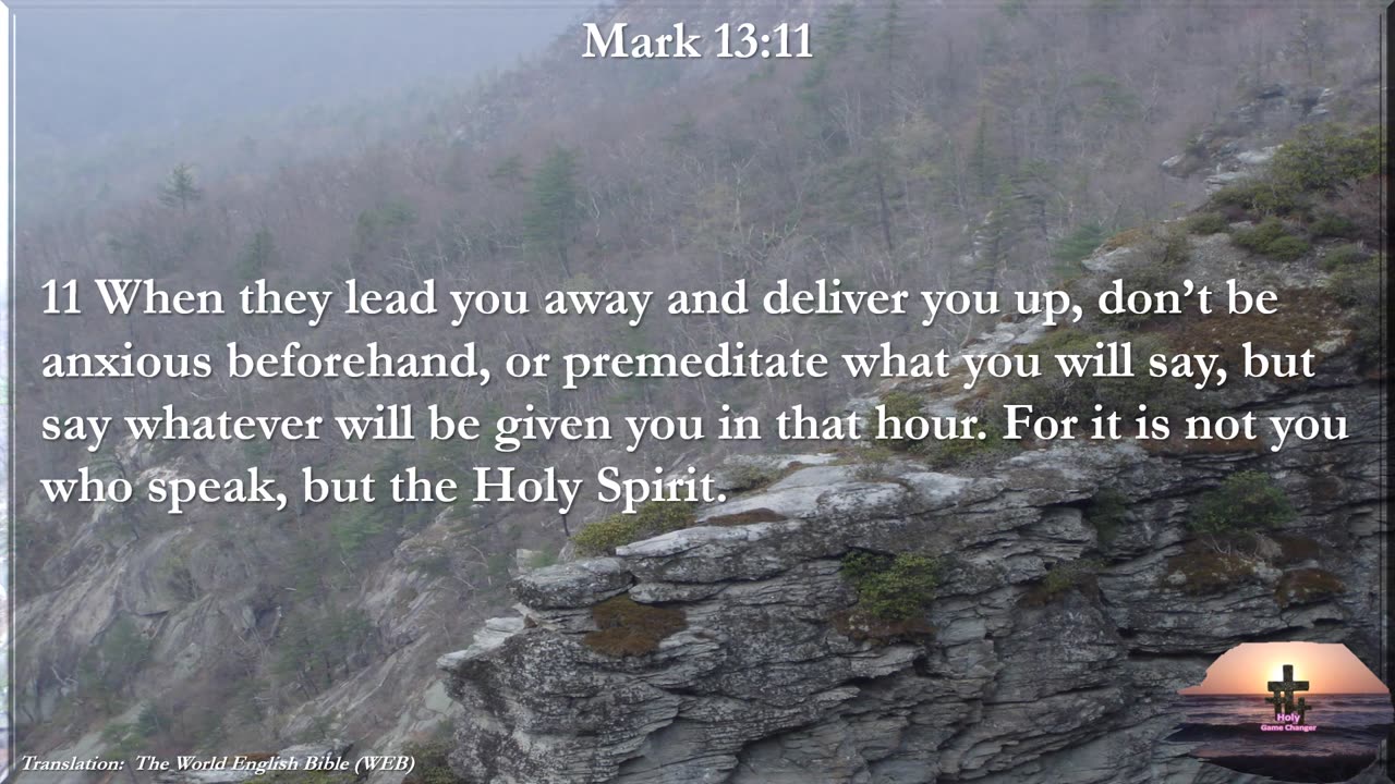 Mark 13:11