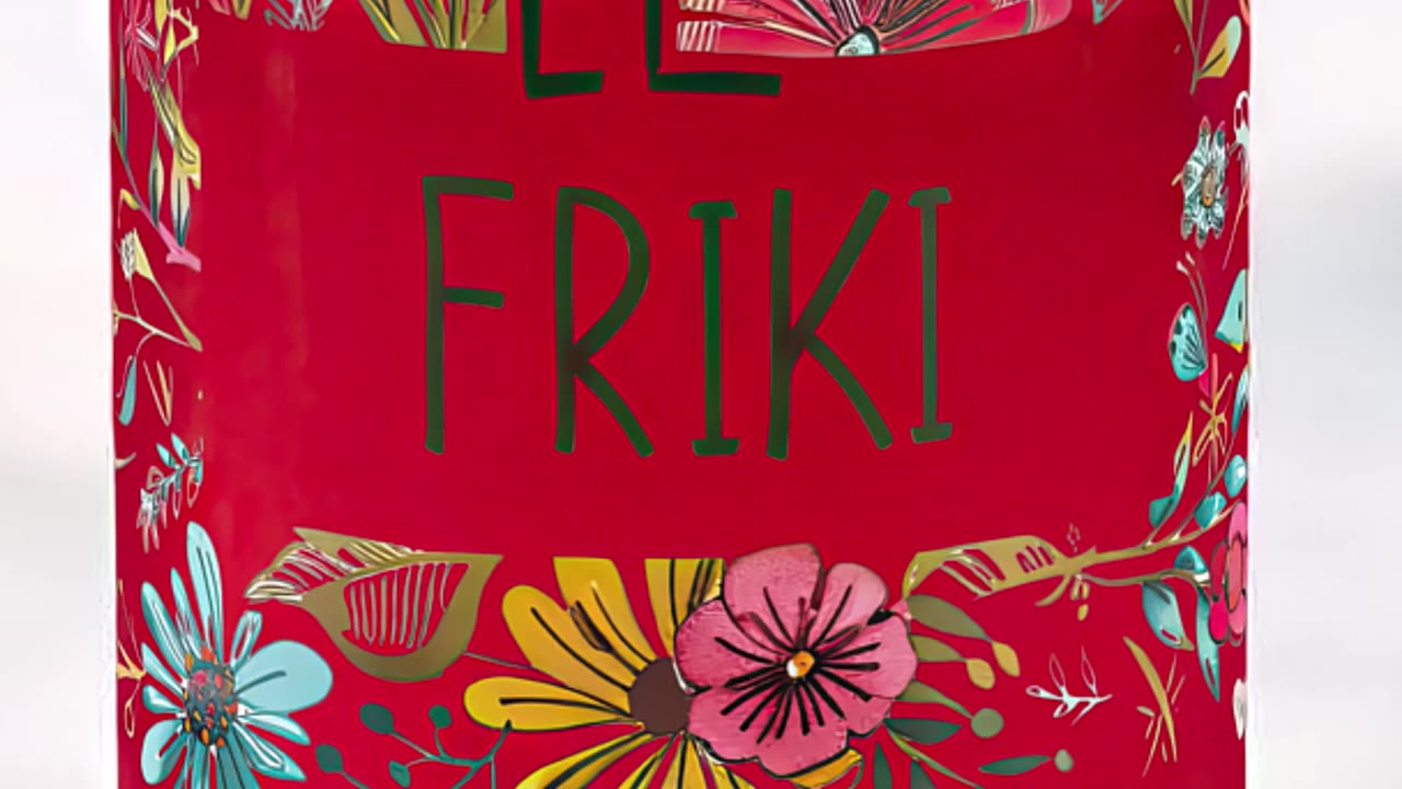 El Friki Glass – Add a Pop of Color to Your Drinks! #DrinkInStyle #ElFriki