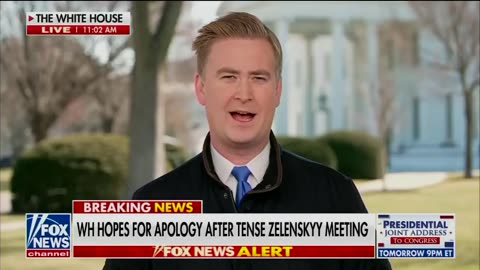 🚨PETER DOOCY: The U.S. will not sign a minerals deal with Ukraine until President Zelenskyy apologizes on camera