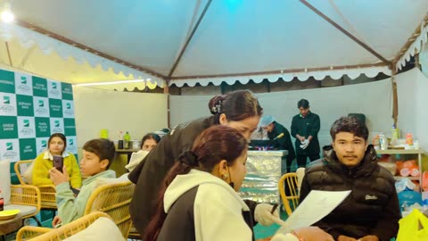 Birthday celebration - sauraha food festival