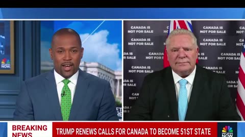 Ontario Premier Doug Ford says he removed the 25% charge on electricity to the U.S. because Canada