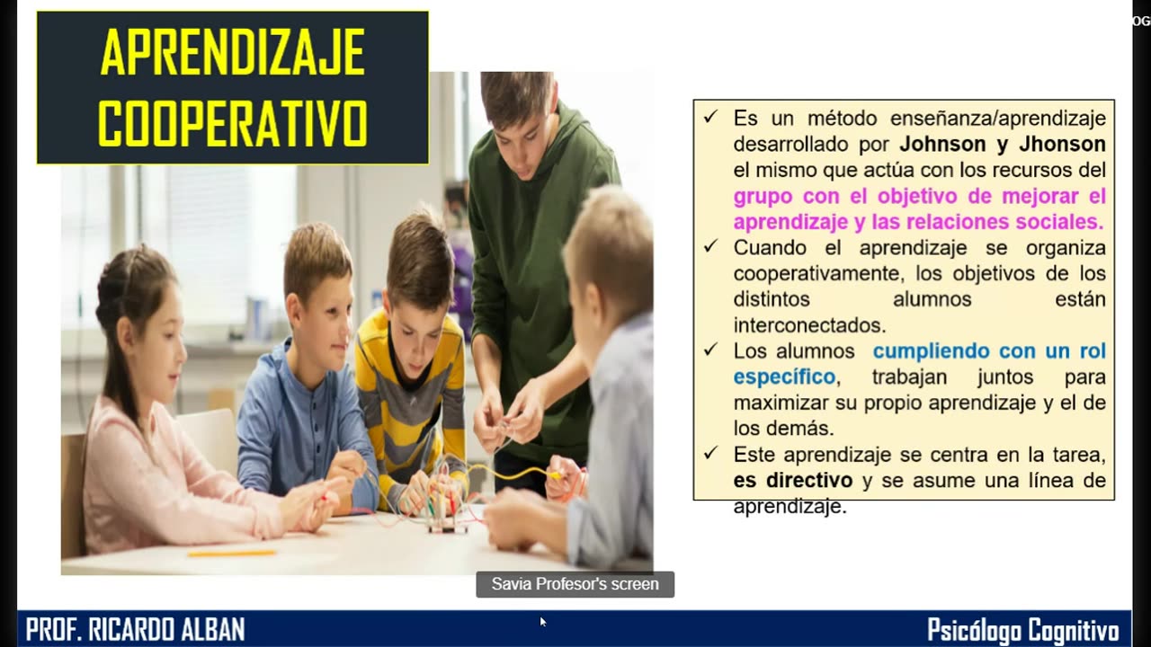 SAVIA SEMIANUAL 2024 | Semana 11 | Psicología