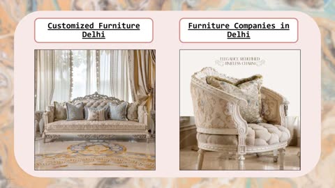 Luxury Customized Furniture in Delhi