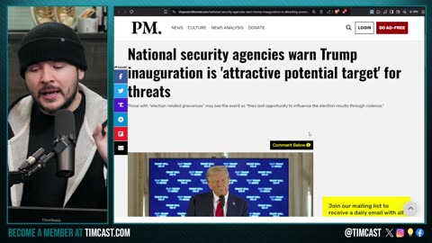 Feds Issue WARNING To Trump Over Inauguration Threats, Far Leftists May Engage In INSURRECTION