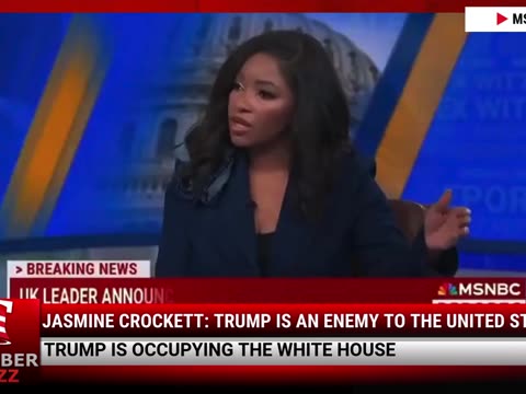 Jasmine Crockett: Trump Is An Enemy To The United States