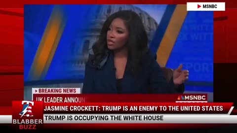 Jasmine Crockett: Trump Is An Enemy To The United States