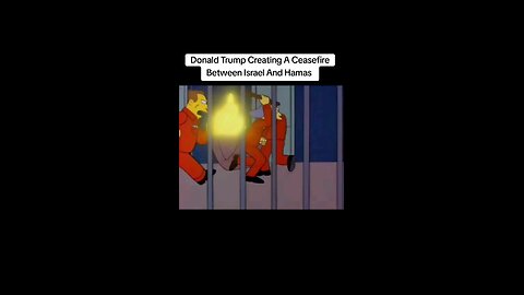 Donald Trump Creating A Ceasefire Between Israel And Hamas