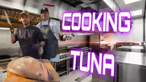 Cooking tuna,one of the best fish🐟