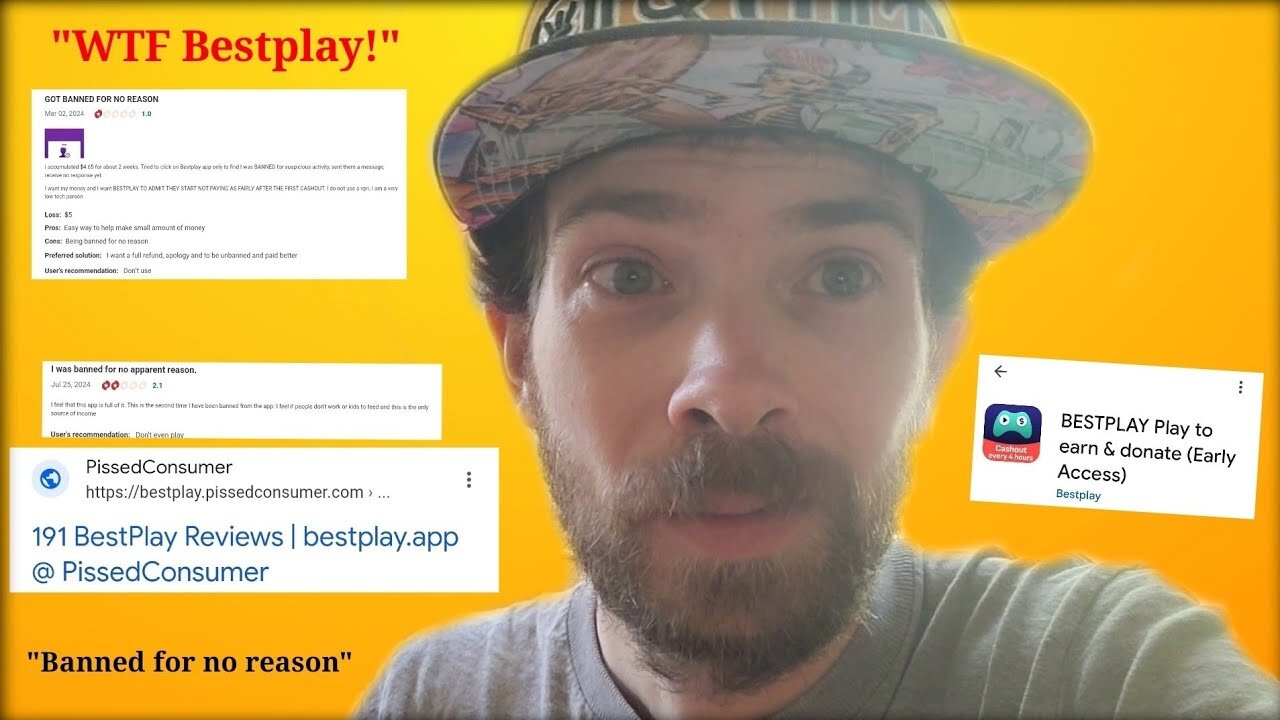 191 Negative BestPlay Reviews, Everyone Banned For No Reason, BestPlay Out of Money?