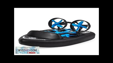 JJRC H36F Terzetto 1/20 2.4G 3 In 1 RC Boat Vehicle Flying Review