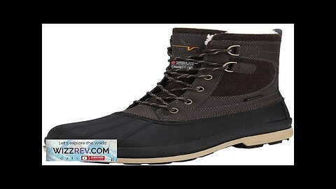 NORTIV 8 Men's Waterproof Winter Snow Boots Review