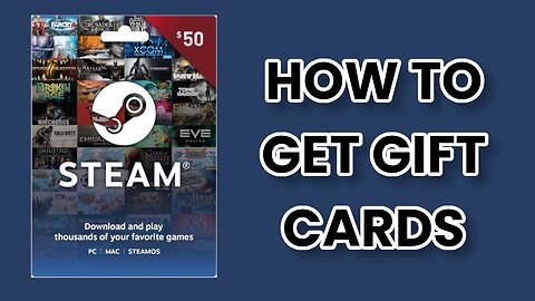 New legit method to get FREE steam gift cards New FREE gift cards method 2025