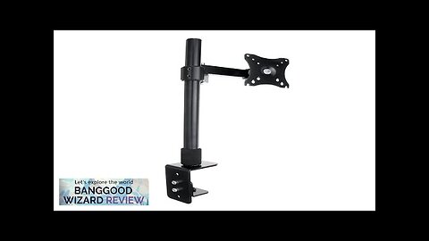 Single Arm Desk Mount LCD Computer Monitor Bracket Clamp Stand 14-27 inch Review