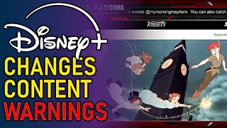 Is Disney+ softening their verbiage in their content warnings, or just rewording them?