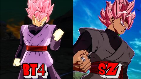 Goku Black - Dragon Ball Sparking Zero VS Budokai Tenkaichi 4