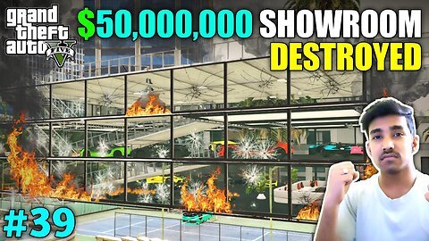 They Destroyed My Supercars & Bikes Showroom | GTA V Gameplay #39