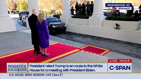 Joe And Jill Biden Give Trump And Melania Arriving At WH A Very DIFFERENT Greeting Than Kamala