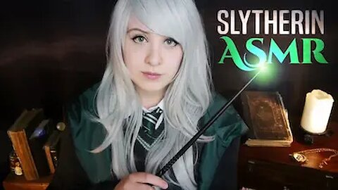 Cosplay ASMR - Harry Potter ~ Slytherin Girl gives you a Spell Lesson