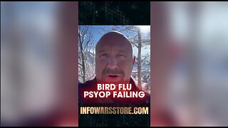 Alex Jones: Bird Flu Plandemic Already Failing - 12/31/24