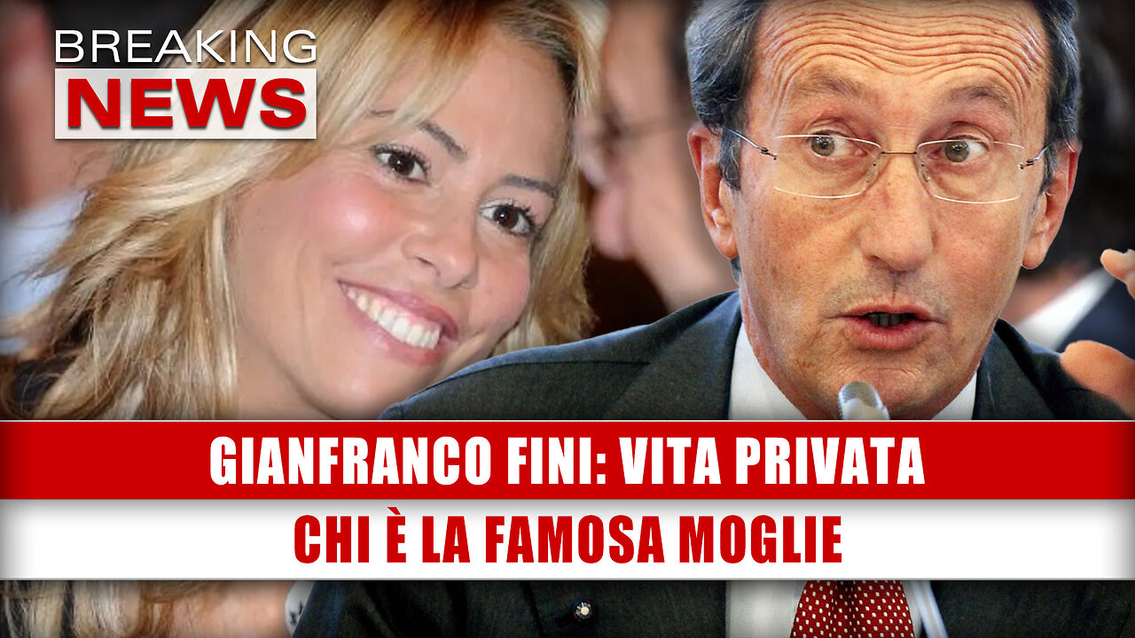 Gianfranco Fini, Vita Privata: Chi È La Famosa Moglie!