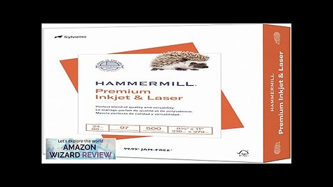 Hammermill Printer Paper Premium Inkjet & Laser Paper 24 Lb 8.5 x Review